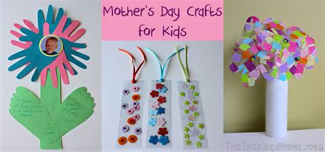 mothers day crafts  kids  inspired home