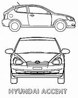 Hyundai sketch template