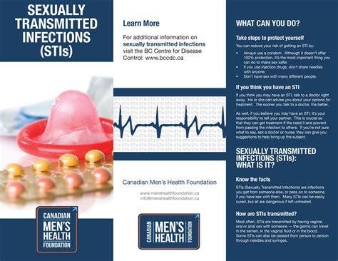 get the facts about sti s canadian men s health foundation