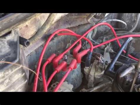 install spark plug wires   chevy youtube