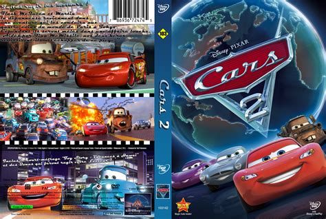 jaquette dvd de cars  custom cinema passion