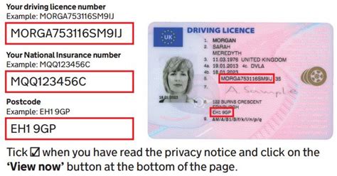 how to generate your driving licence summary