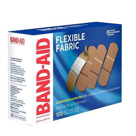 band aid brand flexible fabric adhesive bandages