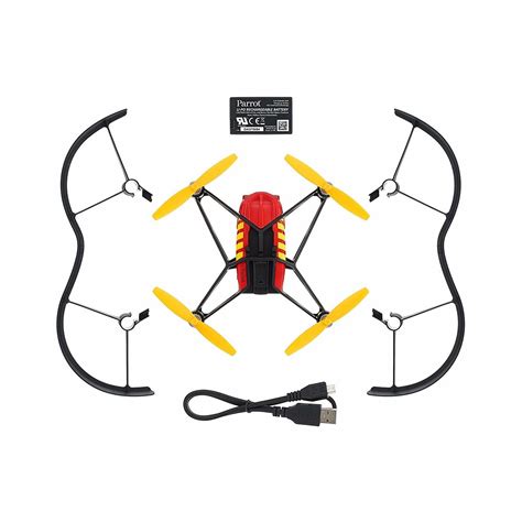 parrot airborne night drone blaze red pf drones direct