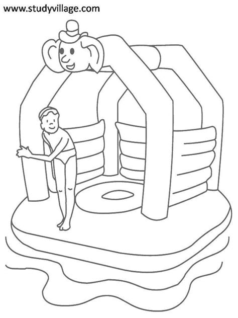 summer holidays coloring page  kids