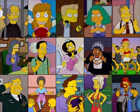 the simpsons one off characters by episode iii quiz by