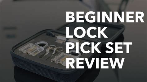 beginner lock pick set  clear practice locks  pieces youtube