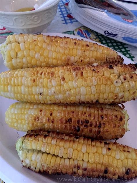 Easy Grilled Corn On The Cob To Simply Inspire