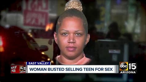 valley woman busted selling teen for sex