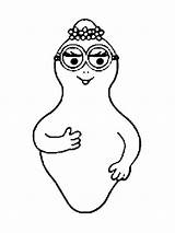 Barbapapa Coloring Pages Printable Bright Colors Favorite Choose Color Kids Recommended sketch template