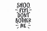 Bother Fly Shoo sketch template