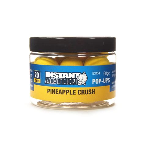 nash instant action pineapple crush pop  plywajace kulki proteinowe kulki plywajace ananas