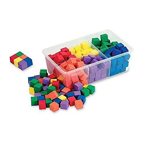 learning resources mathlink cubes  math  kids teacher