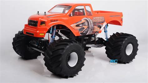 rcwd carbon assault racing monster truck rc driver