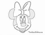 Mouse Minnie Template Pumpkin Mickey Stencil Stencils Carving Printable Face Patterns Pattern Templates Halloween Head Easy Disney Clip Mini Outline sketch template