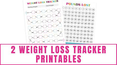 calendars planners fitness tracker instant  printable