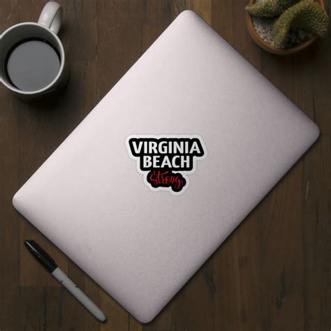 virginia beach strong virginia beach strong sticker teepublic