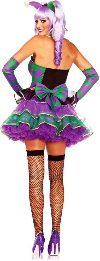 sexy party girl jester fat tuesday dress outfit mardi gras costume adult women ebay