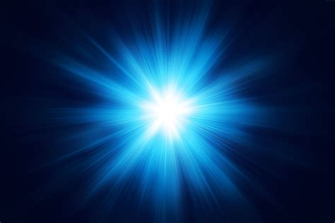 blue light flare background psdgraphics