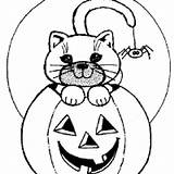 Pumpkin Halloween Coloring Pages Printable Print Printables Getcolorings Color sketch template