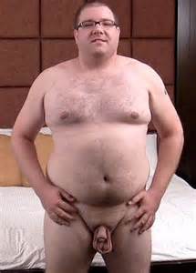 Naked gay chubby men