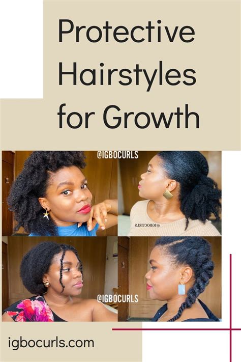 Protective Hairstyles For Growth Thin Natural Hair Protective