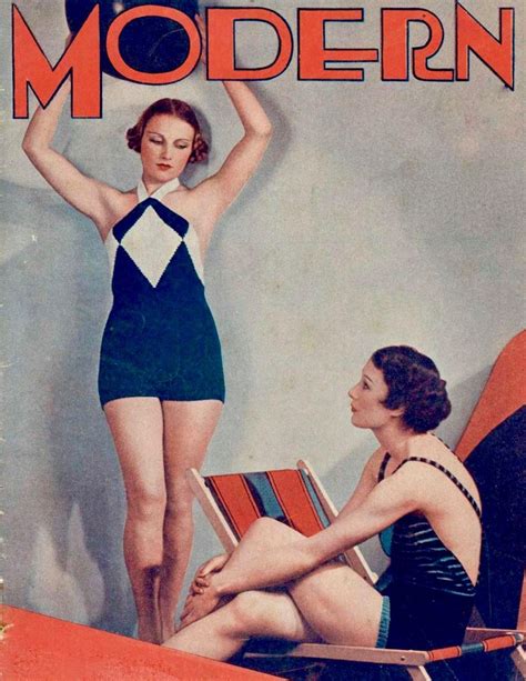 Pin De 1930s 1940s Women S Fashion En 1930s Swimwear Playa