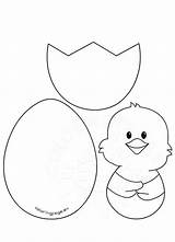 Chick Egg Easter Craft Patterns Templates Crafts Coloring Chicken Coloringpage Eu Acessar Pasta Escolha Craft2 sketch template