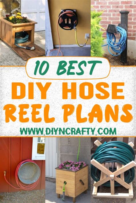 13 Diy Hose Reel Plans For Gardeners Diyncrafty