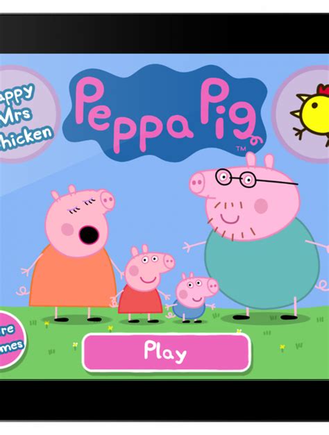 peppa pig happy  chicken app reviews bestappsforkidscom
