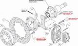 Brake Rear Kit Wilwood Schematic Forged Dynalite Drag Assembly sketch template