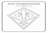 Fiorentina Acf Coloring Milan Pages Coloringpagesonly sketch template