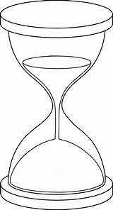 Hourglass Hour Hourglasses Clipground Lineart sketch template