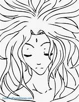 Coloring Pages Pandora Greek Aphrodite Mythology Cartoon Getcolorings Getdrawings Sketch Template sketch template