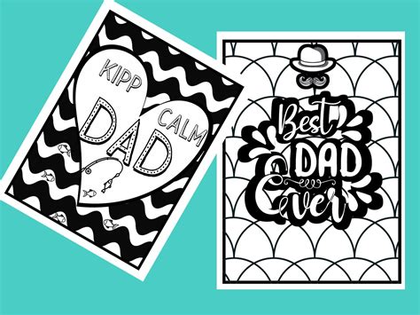 fathers dad coloring pages printable coloring pages  etsy