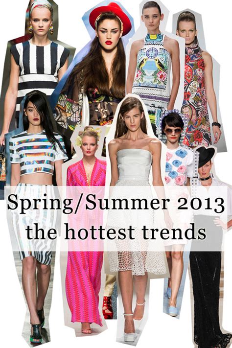 The Hottest Fashion Trends For Spring Summer 2013 Photo