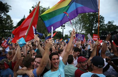 Supreme Court Affirms Constitutionality Of Gay Marriage Politics Us