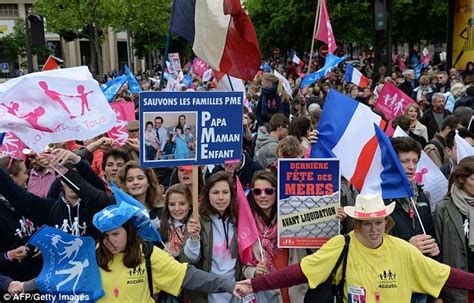 france protest thousands of parisians march in