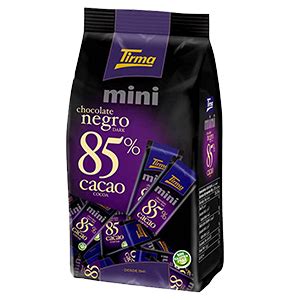 tirma mini chocolate negro dark  cacao