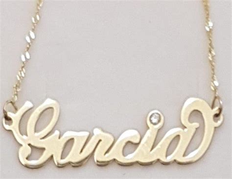 personalized 14k yellow gold name necklace carrie style persjewel