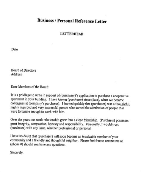 reference letter examples  samples    examples