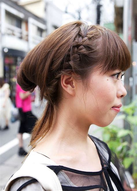 japanese girls braided hairstyle hairstyles ideas japanese girls