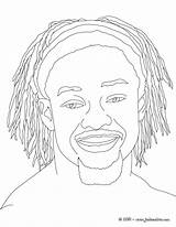 Kingston Kofi Wwe Coloriage Luchador Cena Coloriages Hellokids Smackdown Lucha Libre Catcheur Colorier sketch template
