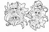 Senshi Sailor Moon Outer Hotaru Tomoe Coloring Pages Minitokyo Bishoujo Animation Tattoo Manga Colouring Uranus Neptune Saturn Drawings Pluto Flowers sketch template