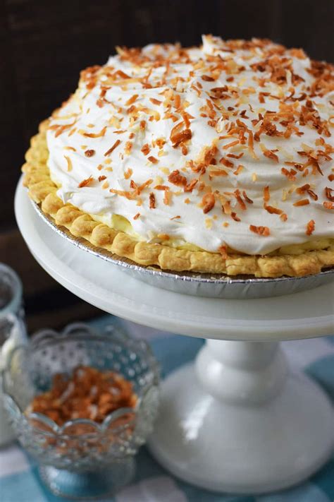 easy coconut cream pie soulfully made