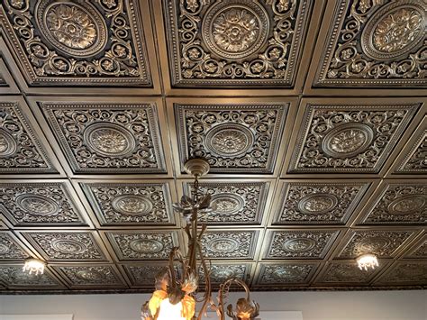 decorative metal ceiling  decorative recessed lights