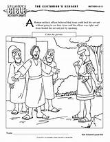 Jesus Heals School Sunday Servant Healed Bible Coloring Centurion Pages Crafts Activities Healing Son Kids Children Colouring Printable Sheets Printables sketch template