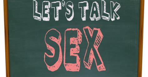 let s talk sex in your opinion at what age should sex