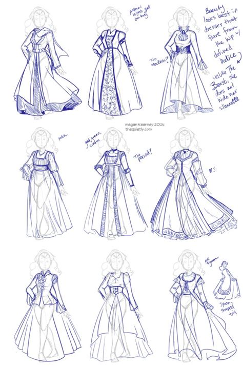 beauty   beast fashion drawing sketches art reference