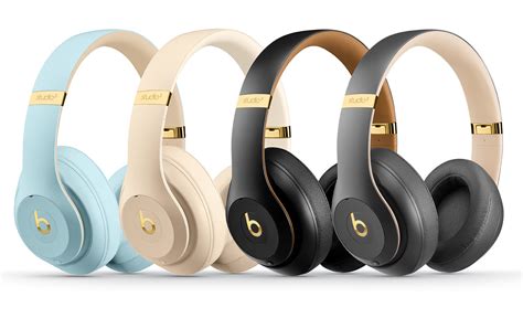 beats expanding studio  wireless headphones lineup  gold accented skyline collection tomac